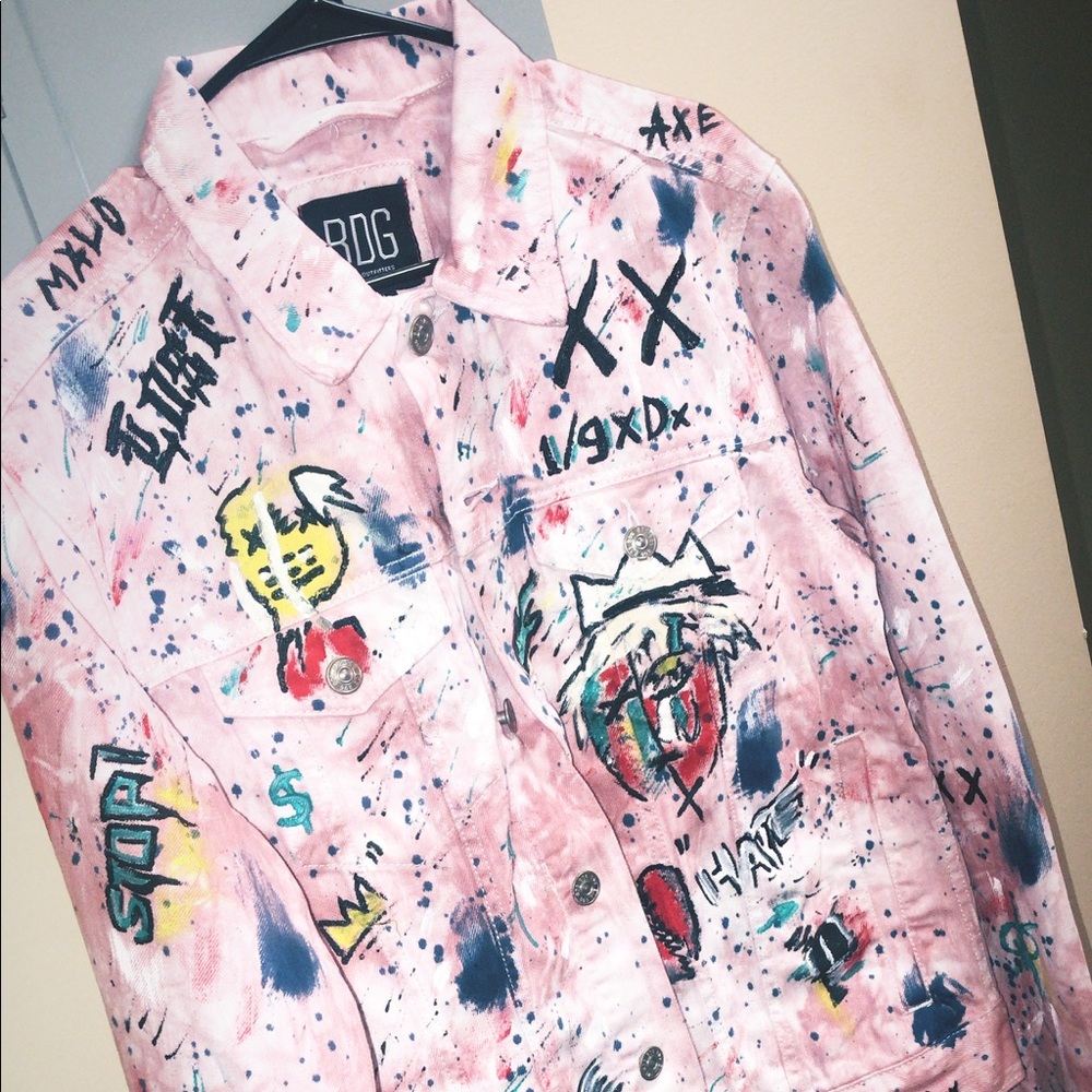 Custom denim jacket